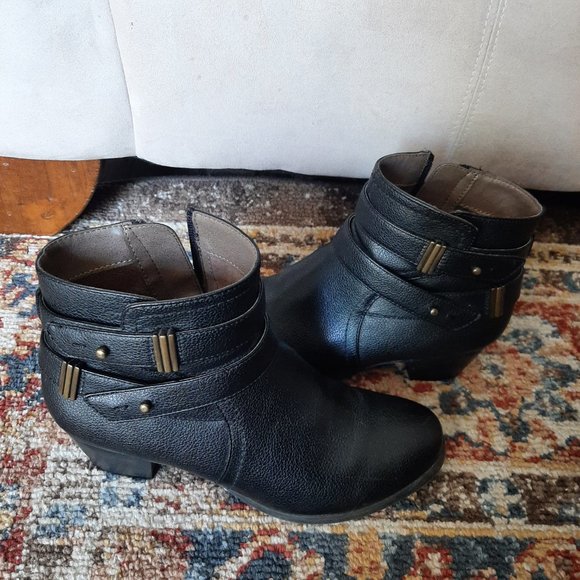 Natural Soul Black Boots size 7 - Picture 3 of 7